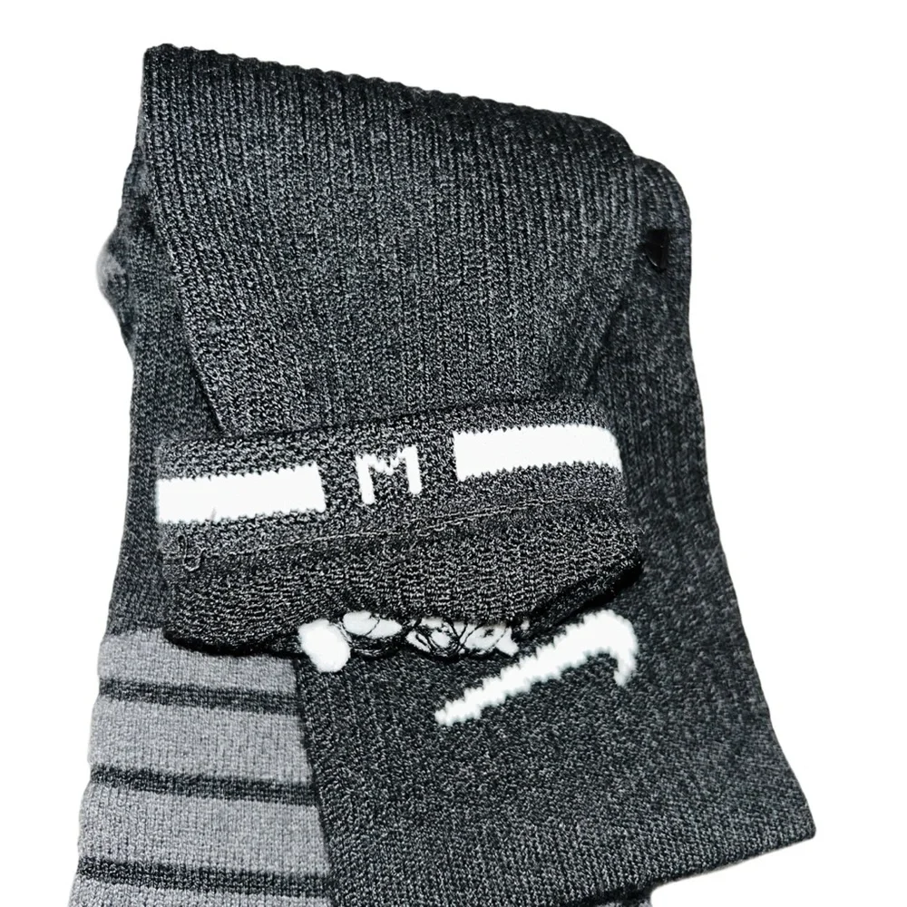 NIKE Men's Black Training Crew Socks Size Medium 6-8